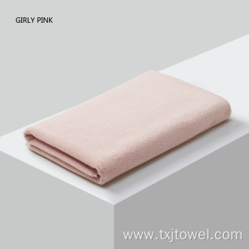 100% cotton terry bath towel wrap for women